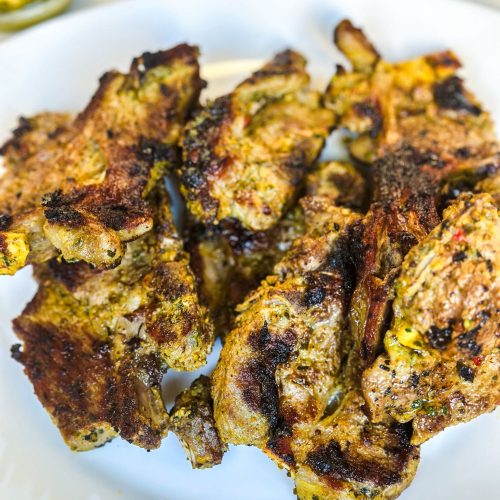 Côtelettes d’agneau braisées 2 côtelettes-agneaux