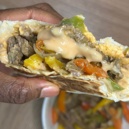 Recette Express : Wrap au Bœuf façon Fajita (Le Sandwich Tendance de Oumy) 2 Wrap-au-Bœuf
