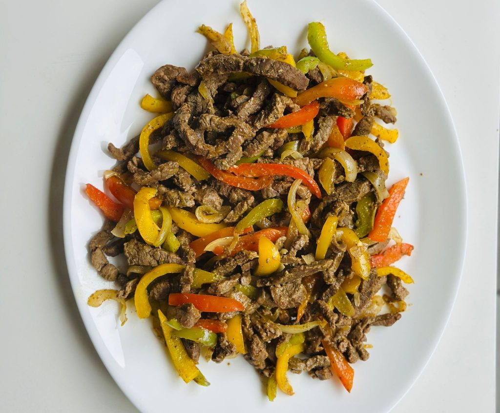 Recette Rapide : Émincé de Bœuf aux Poivrons Tricolores 1 emince_de_Bœuf