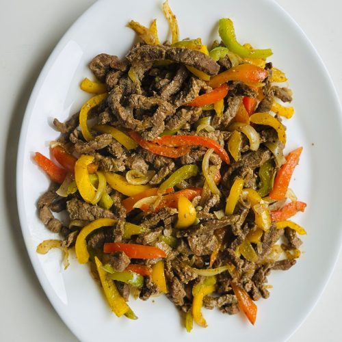 Recette Rapide : Émincé de Bœuf aux Poivrons Tricolores 2 emince_de_Bœuf