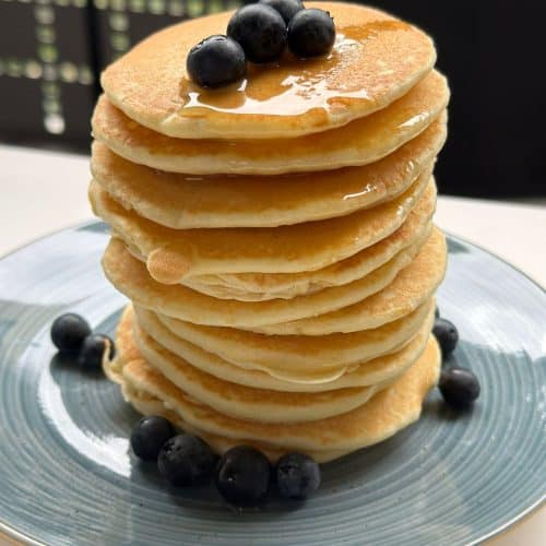 Recette des Pancakes Moelleux et Épais ("Fluffy") 2 pancakes
